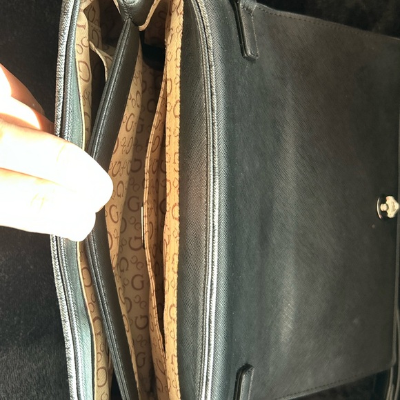 GUESS Silver Monogram Handbag - Picture 6 of 6